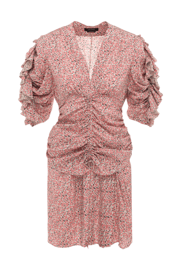 Isabel Marant costume with a skirt made of silk and elastane pink for women 150814 - photo 1