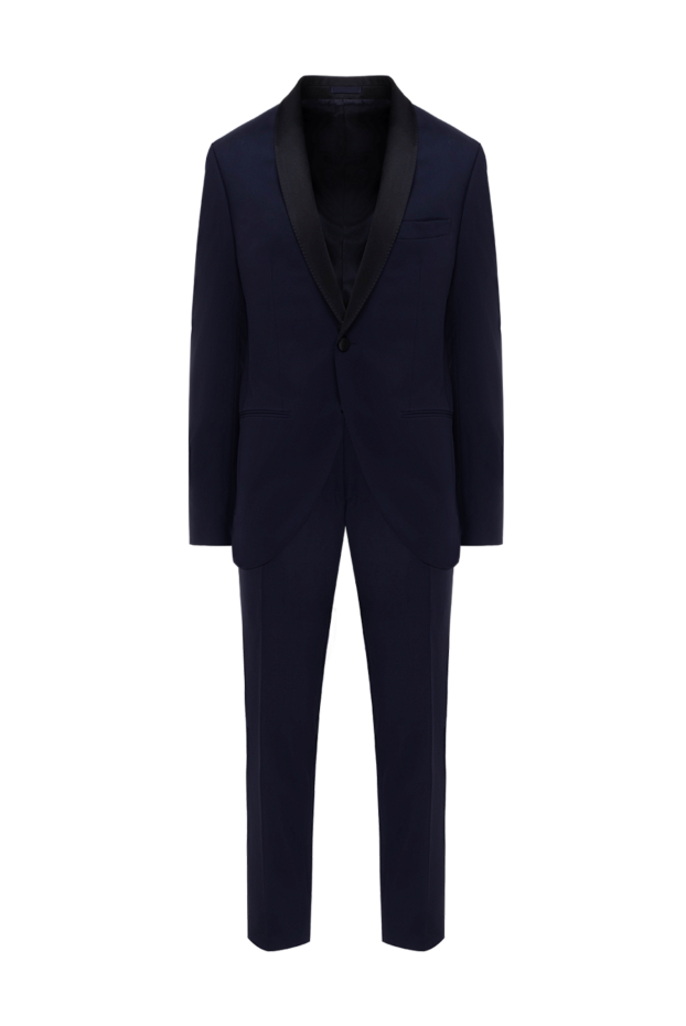 Lubiam men’s blue wool tuxedo with shawl lapel 151349 - photo 1