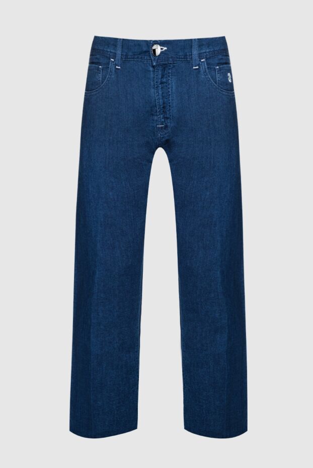 Scissor Scriptor men's jeans in deep blue with straight legs
151365 - photo 1