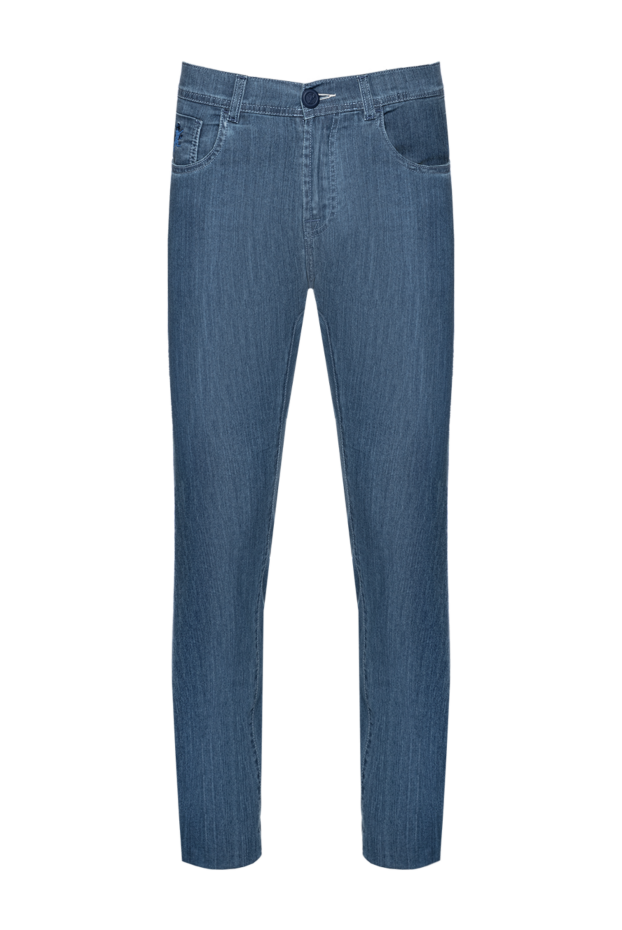 Scissor Scriptor blue jeans made of lyocell and polyurethane for men 151370 - photo 1