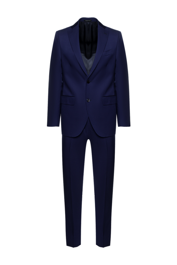 Sartoria Latorre classic business wool blue suit men's 152095 - photo 1