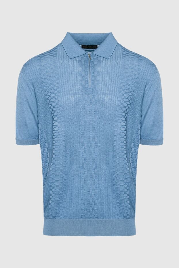 Cesare di Napoli silk polo with chunky knit and smooth collar
152459 - photo 1