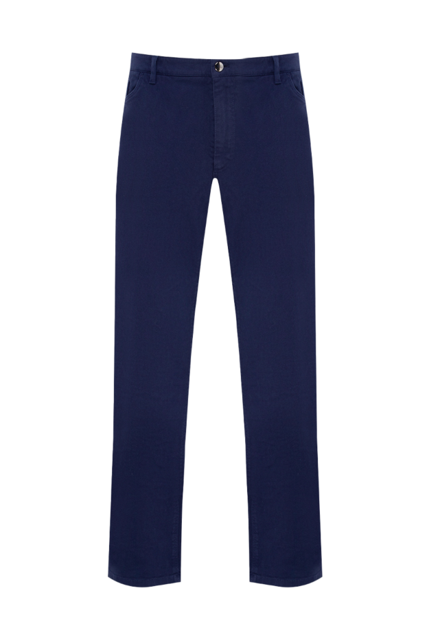 Zilli slim fit trousers in blue with branded patch
152850 - photo 1