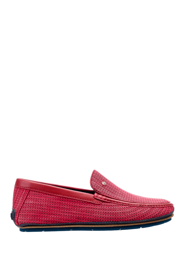 Zilli summer moccasins made of perforated leather in bright red
153446 - photo 1