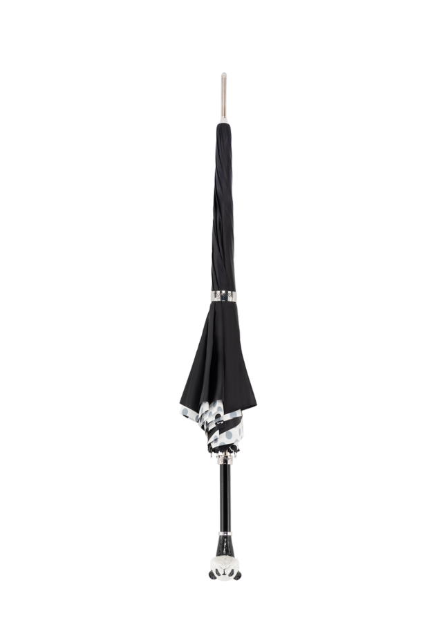 Pasotti black umbrella with panda and polka-dot lining 153895 - photo 1