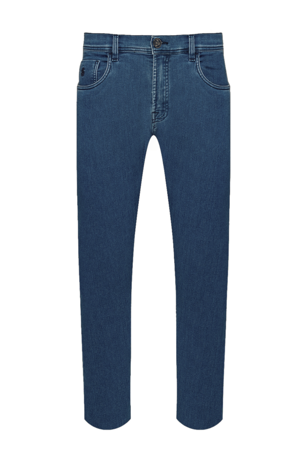 Scissor Scriptor men's light blue jeans made of soft cotton denim
154024 - photo 1