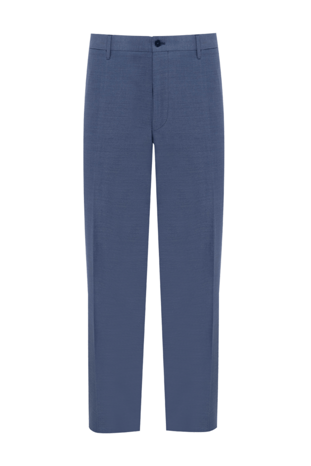 Zilli light blue slim fit trousers made of semi-wool fabric with elastic comfort
154080 - photo 1