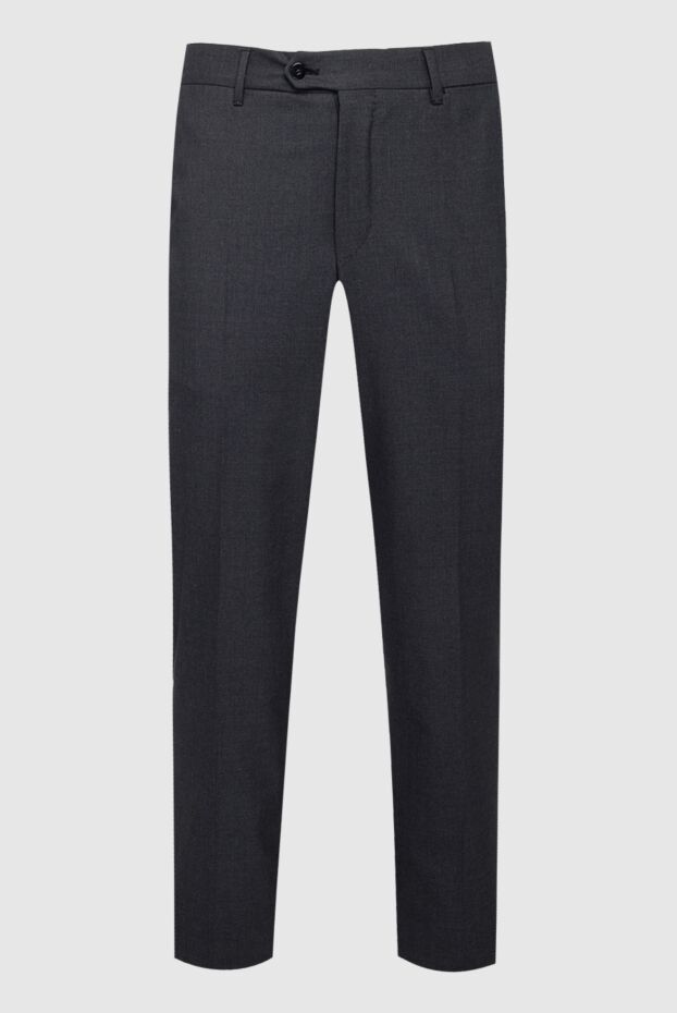 Zilli men's classic trousers made of fine wool in dark gray 154092 - photo 1