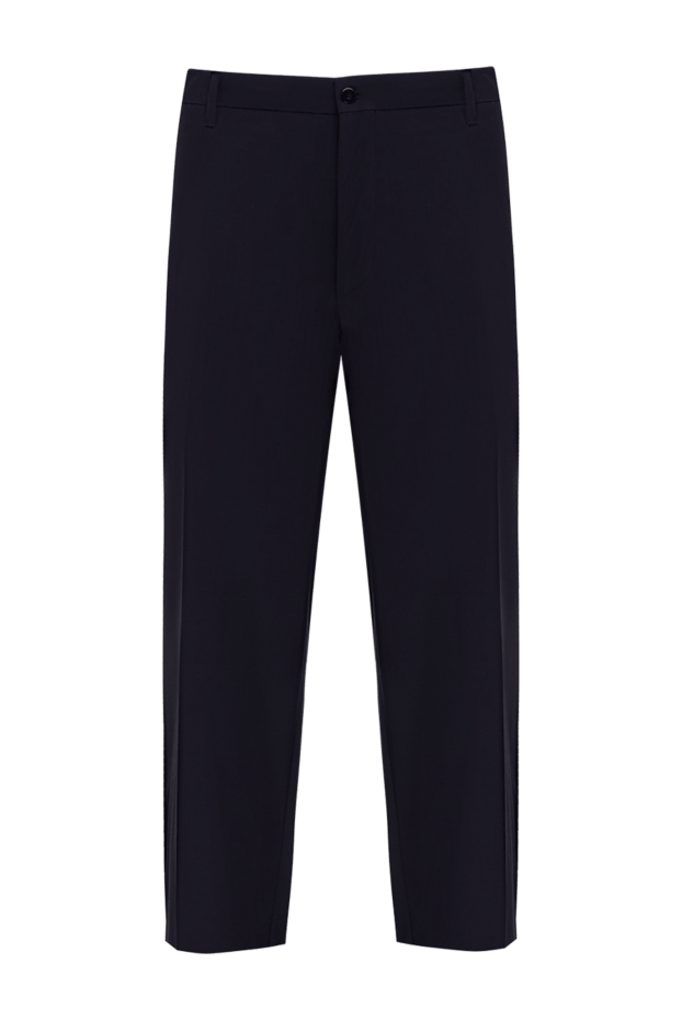 Zilli purple wool and cashmere pants for men 154103 - photo 1