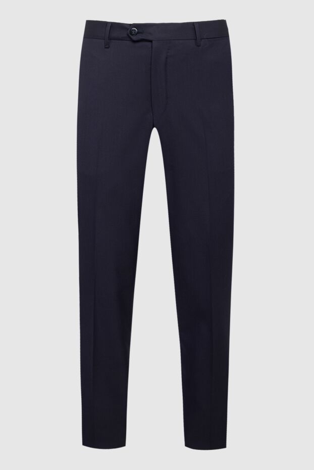 Zilli men's trousers made of natural wool in dark blue
154429 - photo 1