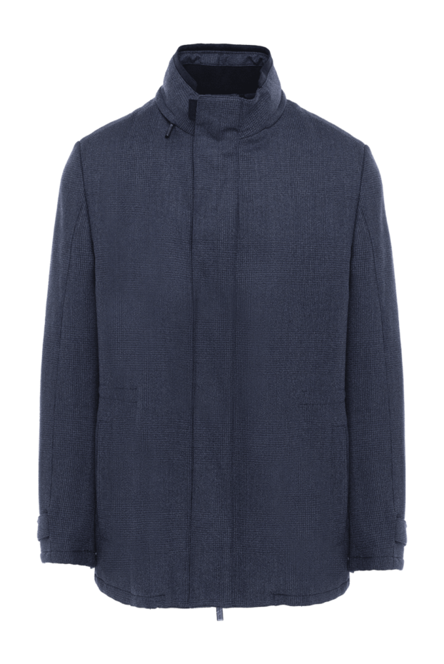 Corneliani ерлерге арналған сұр жүннен жасалған пальто 155049 - фото 1