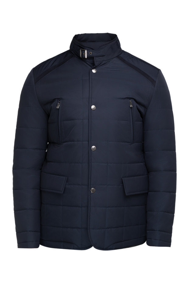 Corneliani polyester jacket blue for men 155057 - photo 1