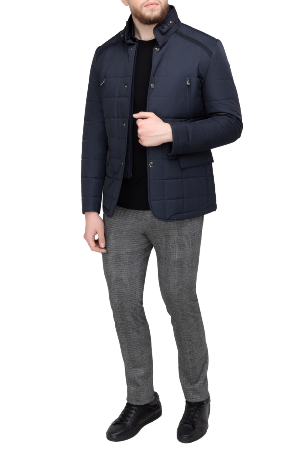 Corneliani polyester jacket blue for men 155057 - photo 2