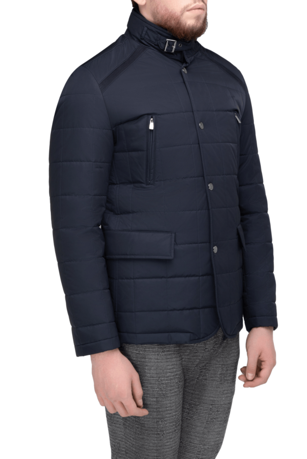 Corneliani polyester jacket blue for men 155057 - photo 3