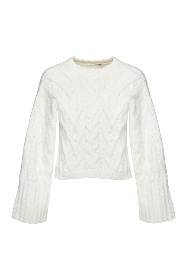 Brunello Cucinelli chunky knit cashmere sweater with flared sleeves 155218 - photo 1