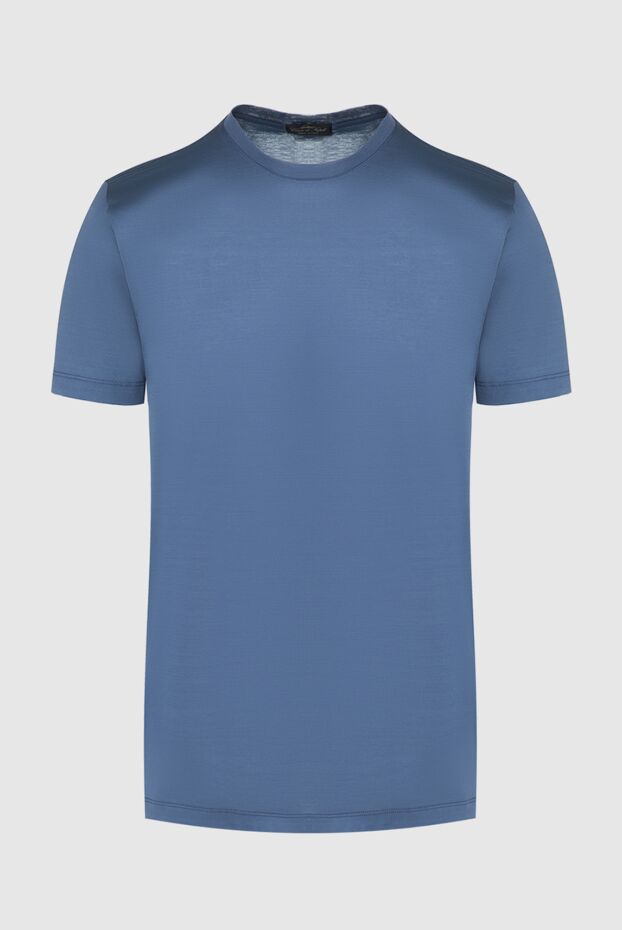 Cesare di Napoli plain t-shirt made of soft jersey in a complex blue tone
155380 - photo 1