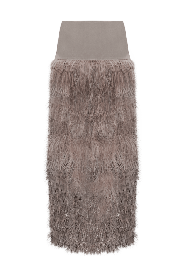 Tom Ford silk skirt with textured feathers and shimmering threads in pastel colors
155423 - photo 1