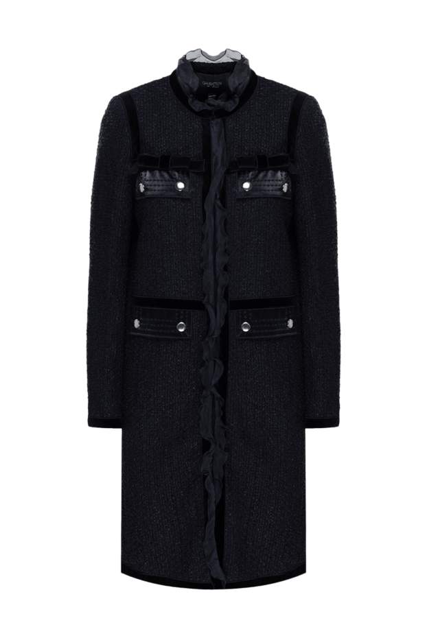 Giambattista Valli black cotton and silk coat for women 155427 - photo 1