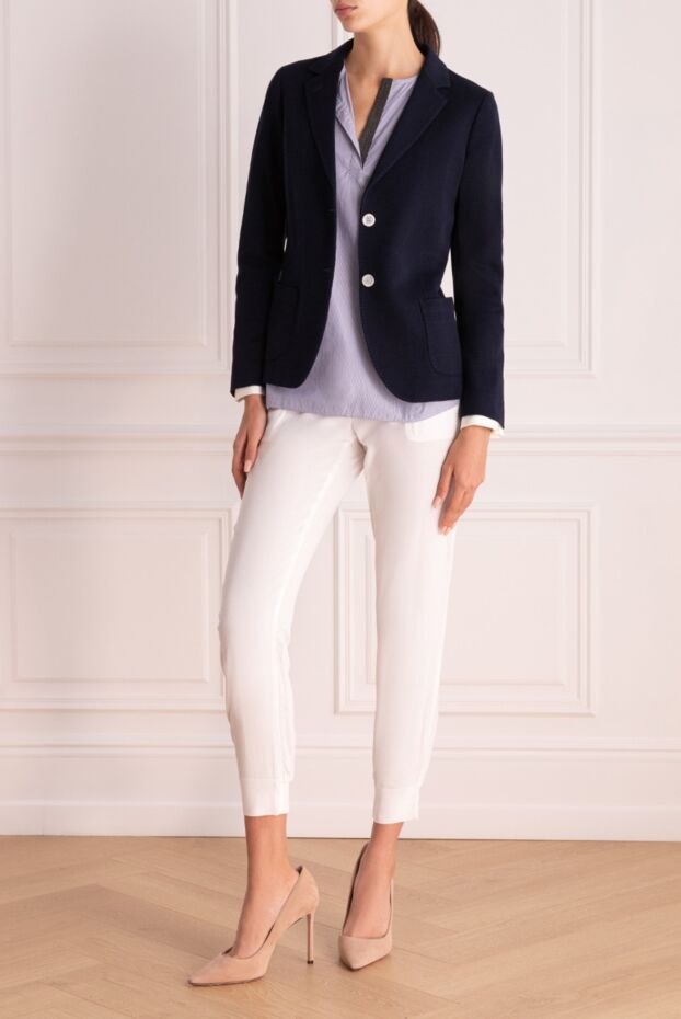 Sartoria Latorre women's blue polyamide jacket 155429 - photo 2