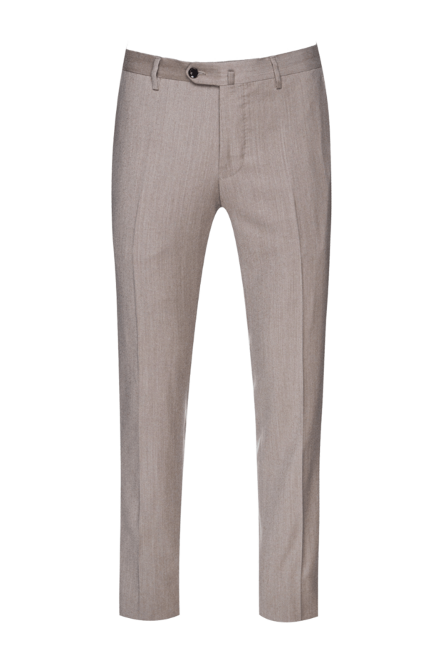 Cesare di Napoli men's beige wool and cashmere office trousers
155628 - photo 1