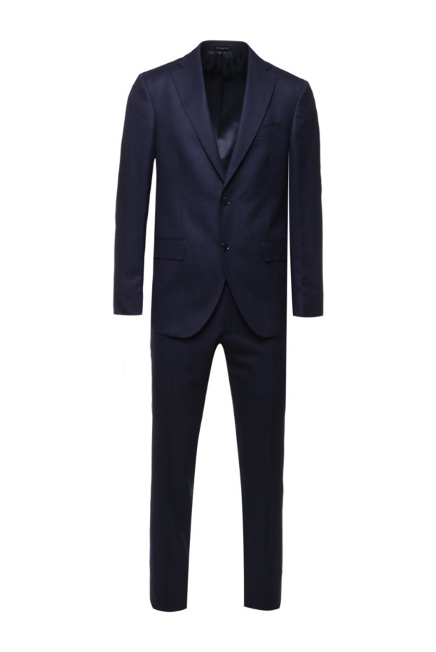 Sartoria Latorre wool blue suit in business style men's 155857 - photo 1