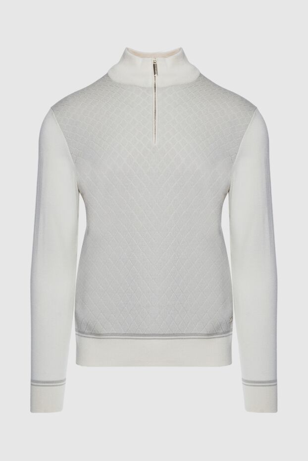 Stefano Ricci troyer in cashmere and silk with a diagonal pattern on the front panel 156147 - photo 1