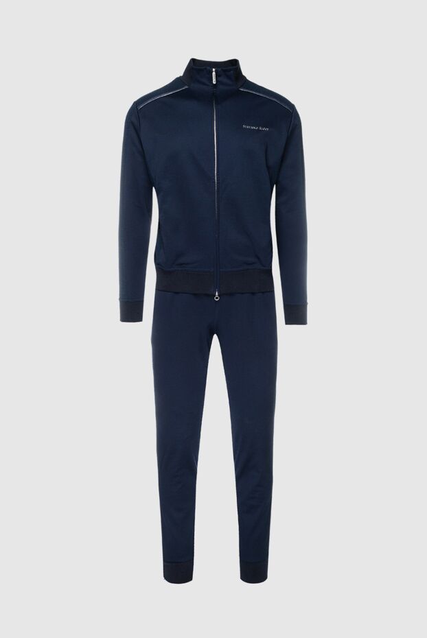 Sports suit for men made of polyamide and wool blue - photo 1