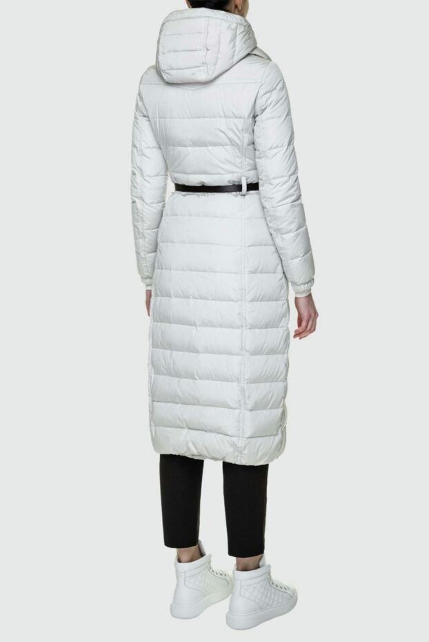 Moorer white long down jacket with hood and black belt
157301 - photo 3