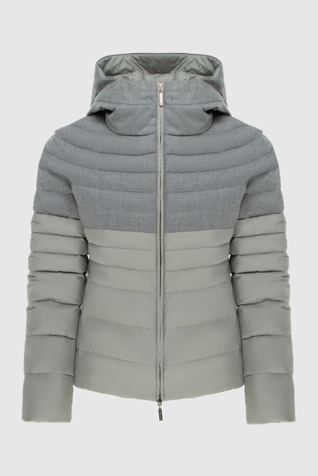 Moorer combined down jacket in shades of grey with fur trim
157304 - photo 1