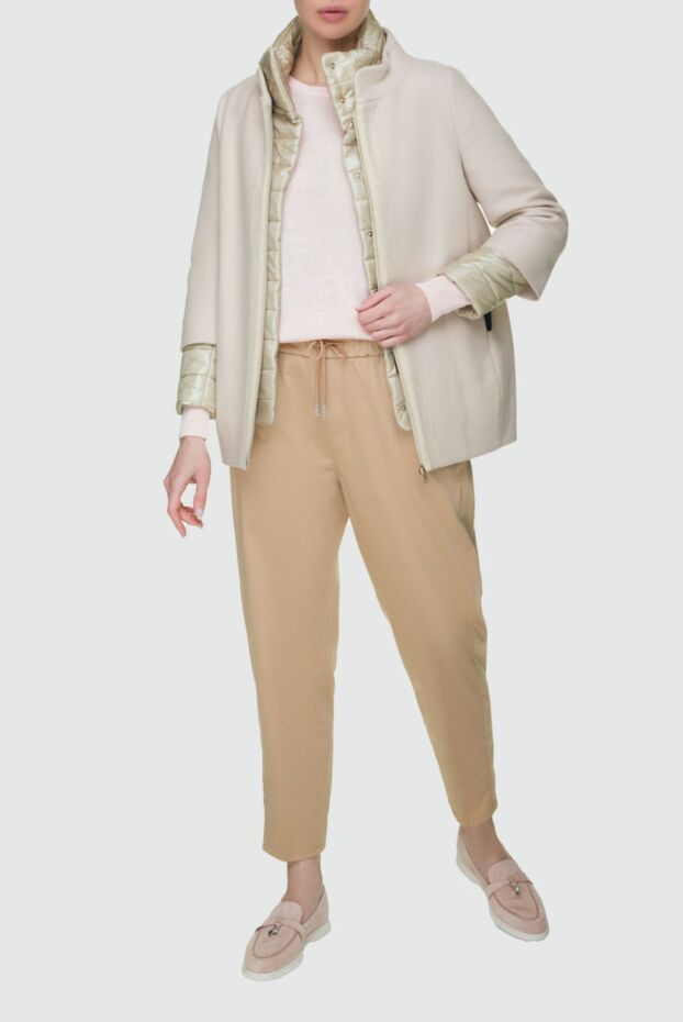 Herno women's pink wool and polyamide jacket 157780 - photo 2