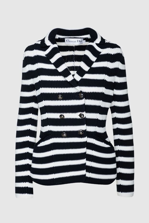 Dior black cotton cardigan for women 158628 - photo 1