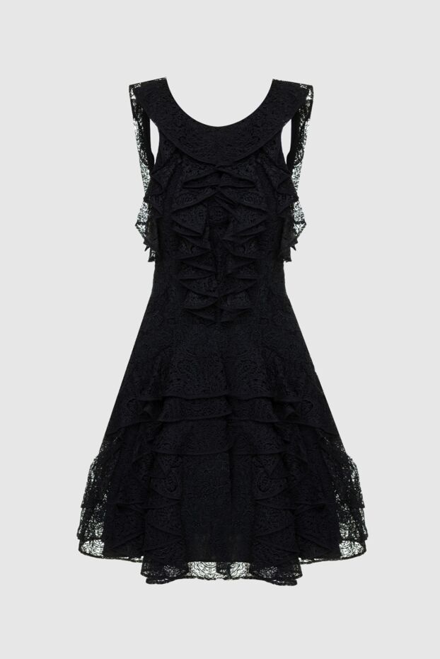 Ermanno Scervino black silk and polyamide dress for women 158713 - photo 1