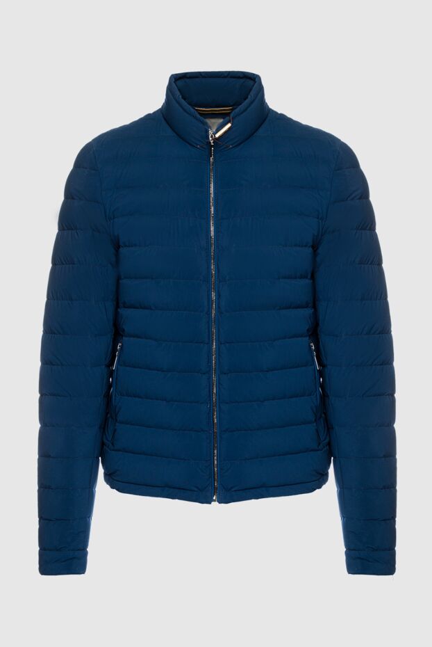 Moorer men's down jacket made of polyamide and elastane blue 159421 - photo 1
