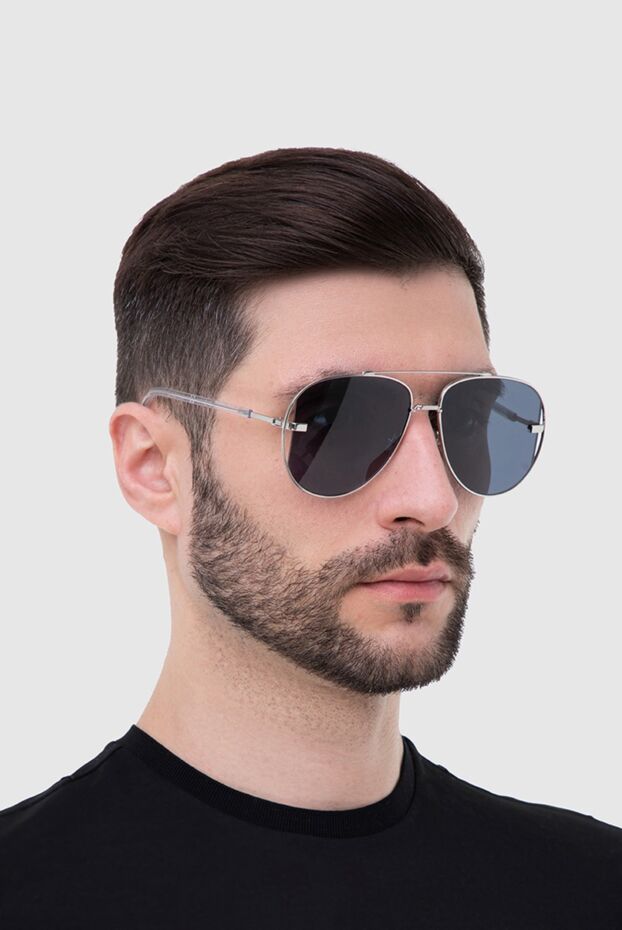 Dior көгілдір линзалармен күміс жақтаудағы сәнді авиаторлар
 161191 - фото 2