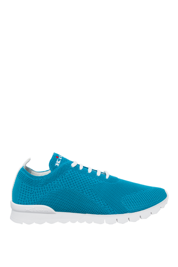 Kiton blue cotton sneakers for men 161297 - photo 1