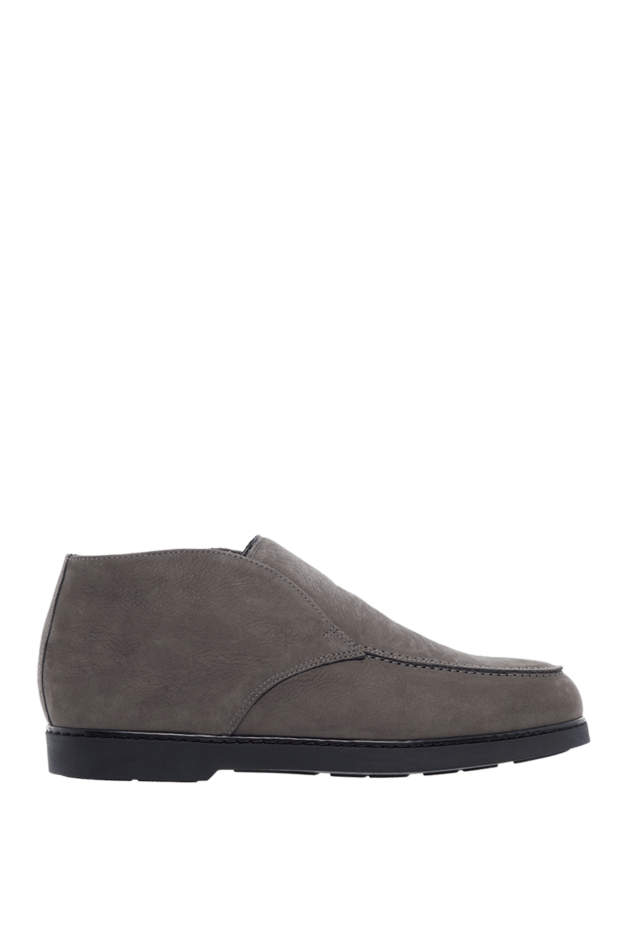 Doucal`s grey nubuck loafers with anatomical fit and smooth upper
161843 - photo 1