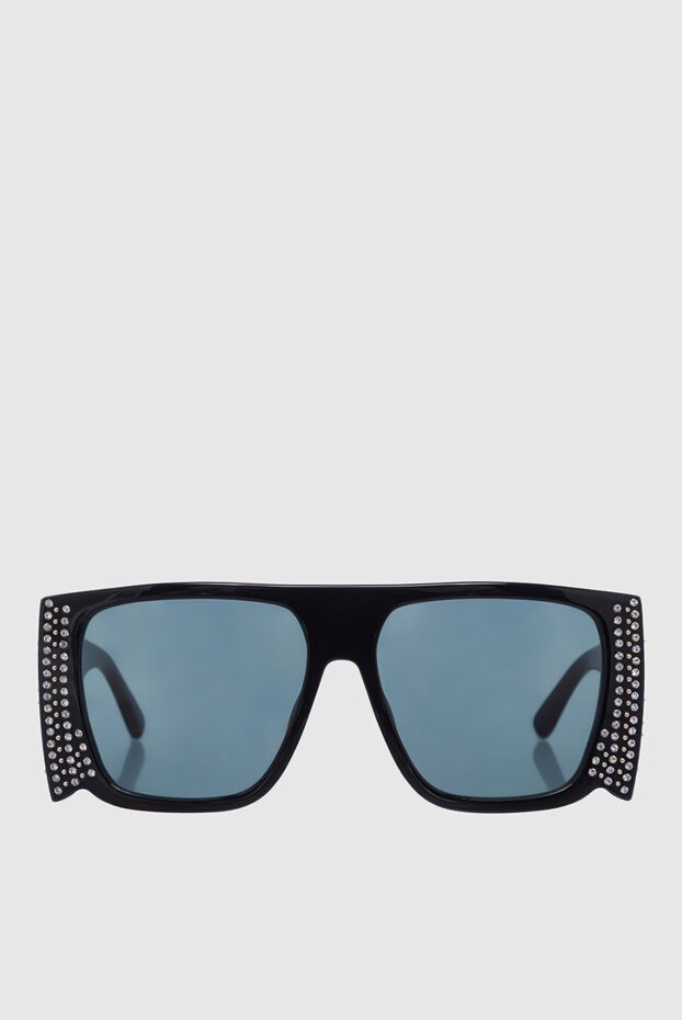 Linda Farrow black women's sunglasses with side rhinestones for sun protection 161987 - photo 1
