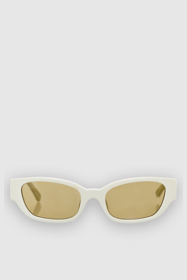 Linda Farrow white women's glasses with a replaceable brooch with crystals 161990 - photo 1