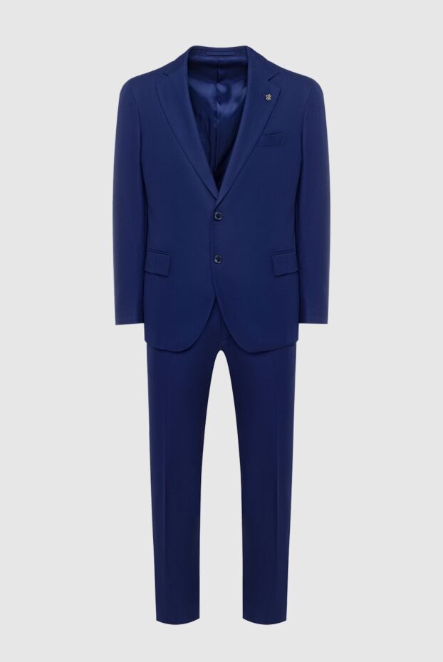 Lubiam men's classic blue wool suit. 162754 - photo 1