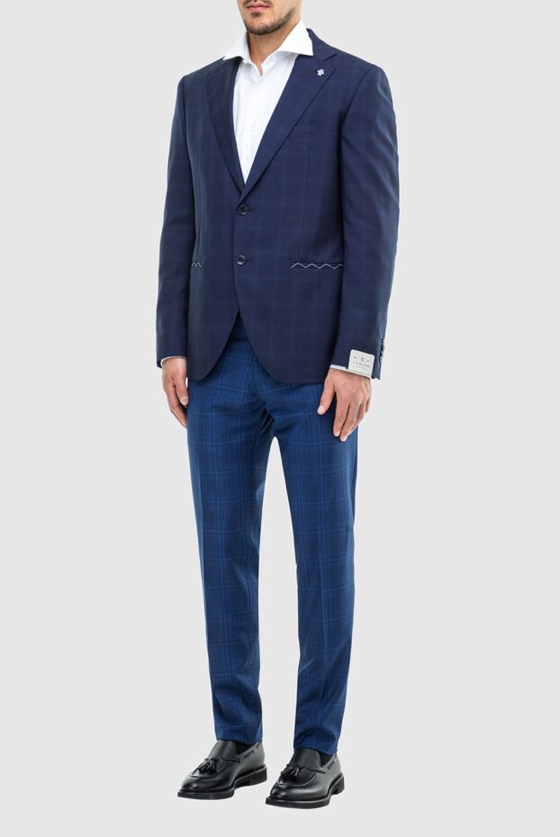 Lubiam classic wool jacket in deep blue
 162765 - photo 2