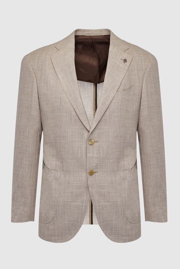 Lubiam men's beige jacket 162775 - photo 1