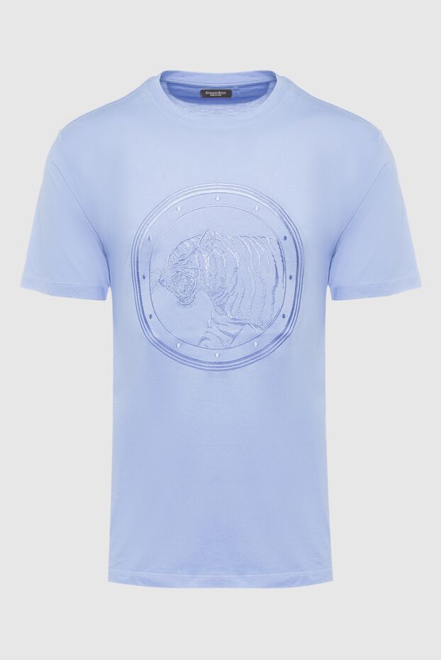 Stefano Ricci t-shirt made of cotton and modal purple for men 162842 - photo 1