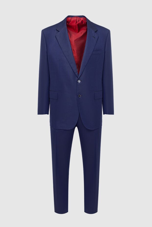Stefano Ricci men's classic blue wool two-piece suit 162899 - photo 1