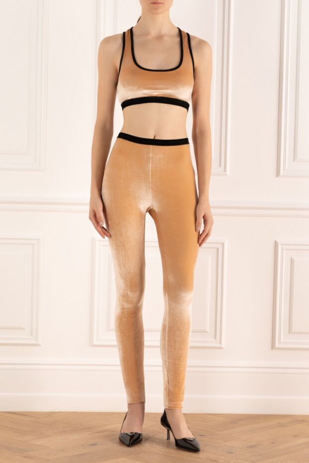 Tom Ford әйелдерге арналған қызғылт сары серуендеу костюмі 163034 - фото 2
