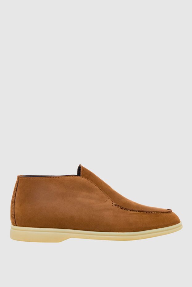 Cesare di Napoli лоферы в стиле smart casual из замши с мягкой посадкой и белой подошвой
163221 - фото 1