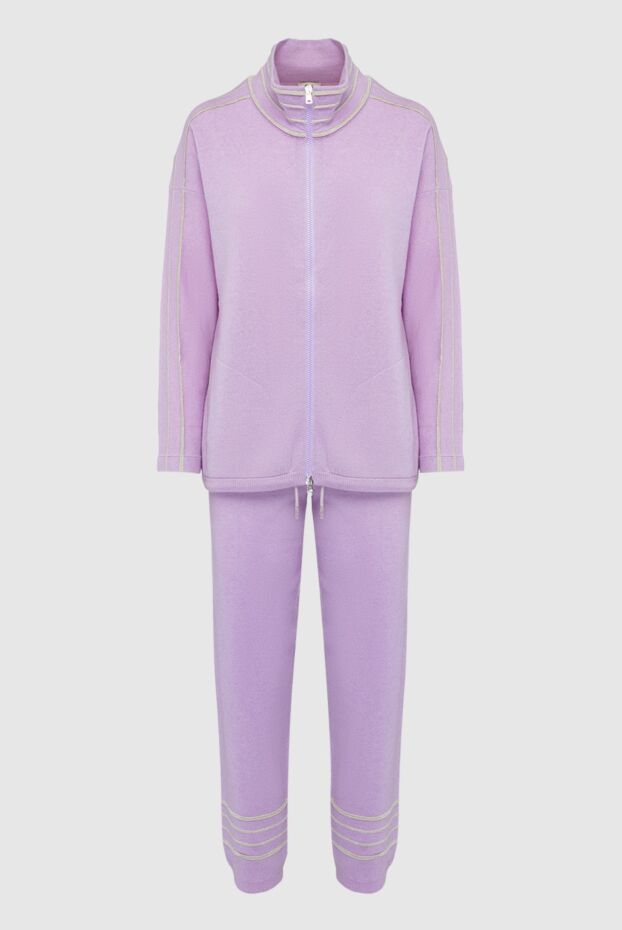 Panicale women's suit in lilac shade with decorative stripes
163253 - photo 1