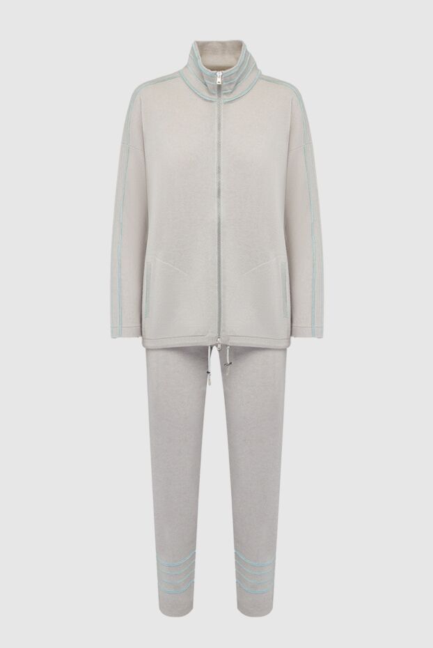 Panicale women's walking suit with knitted trim and straight trousers
163254 - photo 1