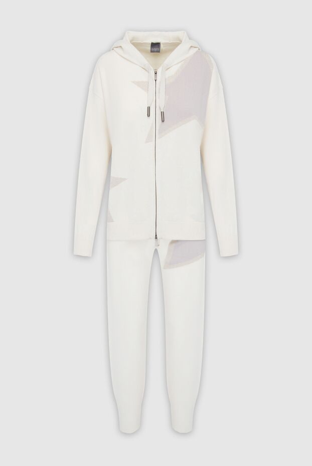 Lorena Antoniazzi women's white hooded suit with graphic star pattern
163496 - photo 1
