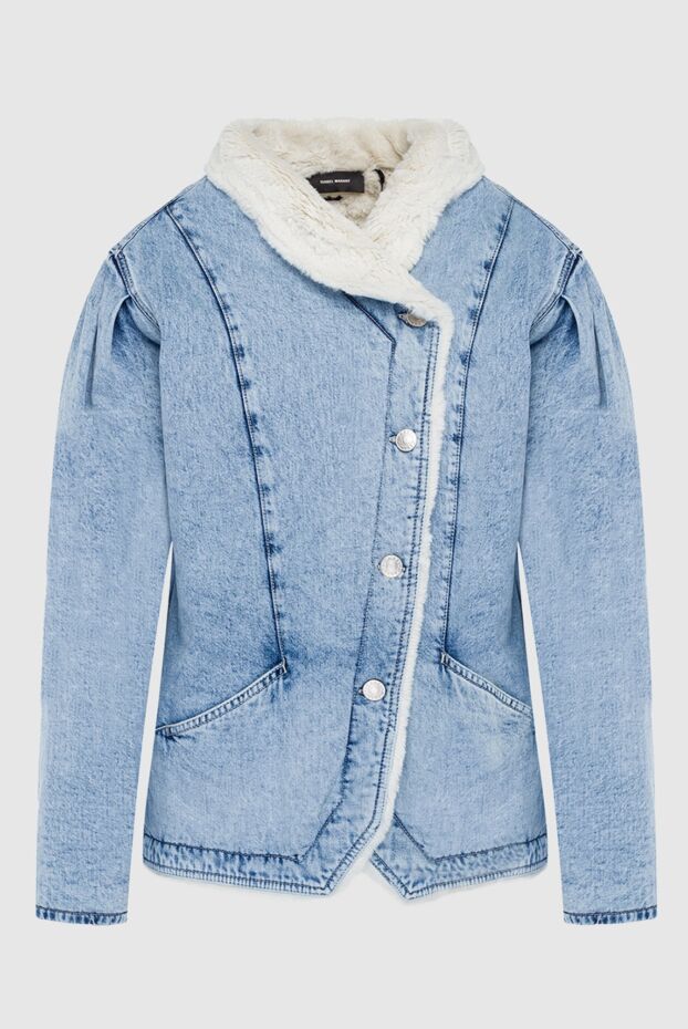 Isabel Marant denim jacket with insulated lining and asymmetrical button closure 163670 - photo 1