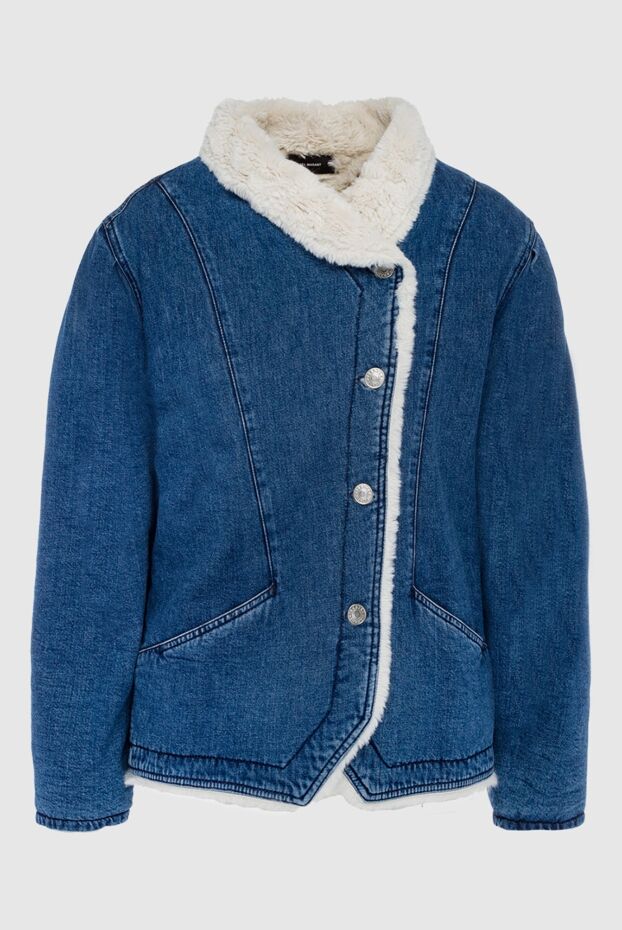 Isabel Marant denim jacket with fur, asymmetrical fastening and pockets
163671 - photo 1